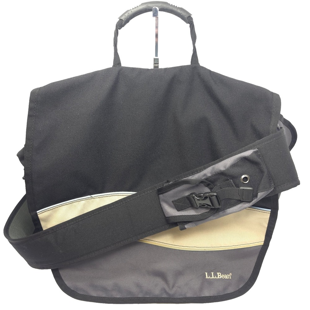 VTG L.L. Bean OWP-21 Messenger Bag Curved Crossbody Laptop Commuter Travel Pack